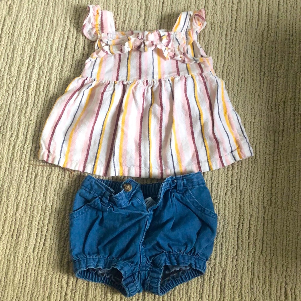 Carter’s tank and short set